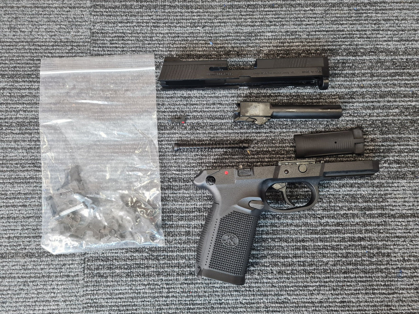 FN Herstal FNX-45 Civilian Gas Blowback Pistol (Black - Cybergun - 200514)