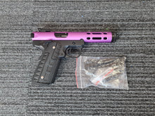 WE Galaxy 1911 Gas Blowback Pistol (Black Frame - Purple Slide)
