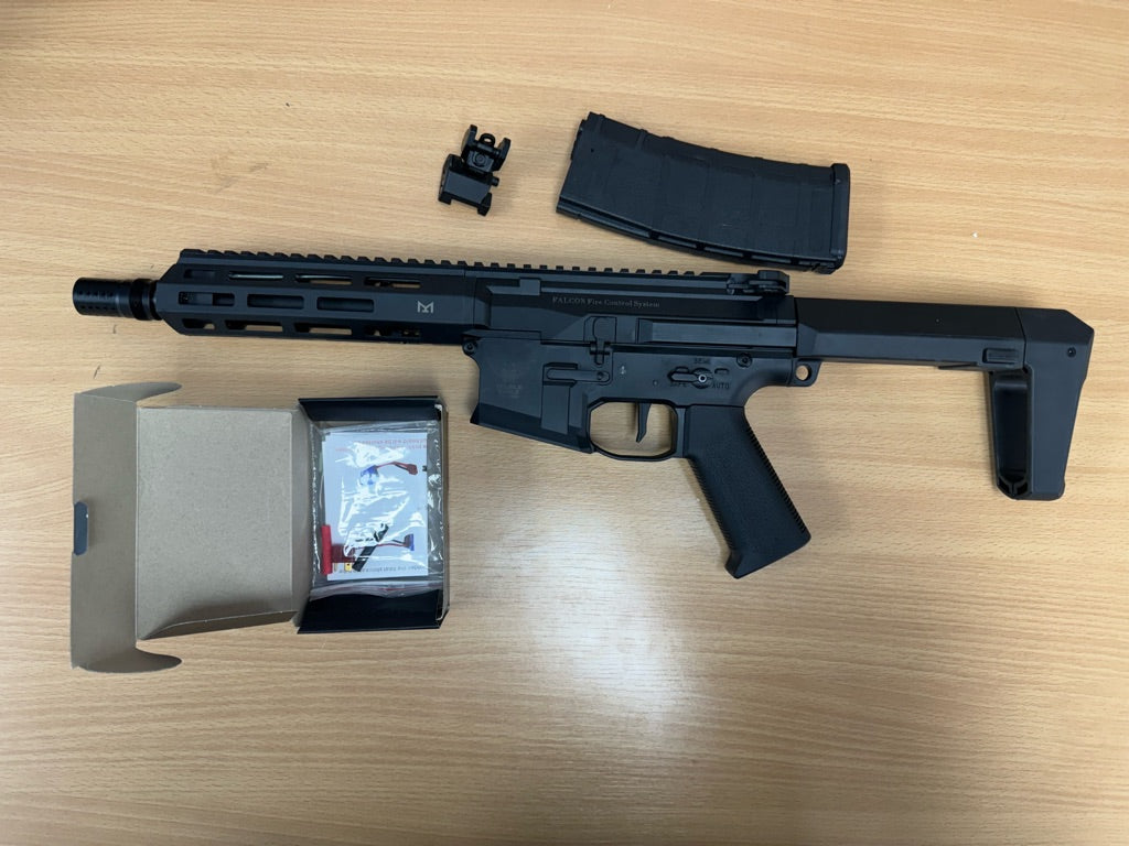 Double Eagle M904N M4 with Falcon Fire Control System (Metal CNC Handguard - Black - M904N)