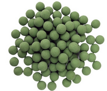 Hwasan .68 Polished Rubber Paintball - 4.80g - 100pcs - Green