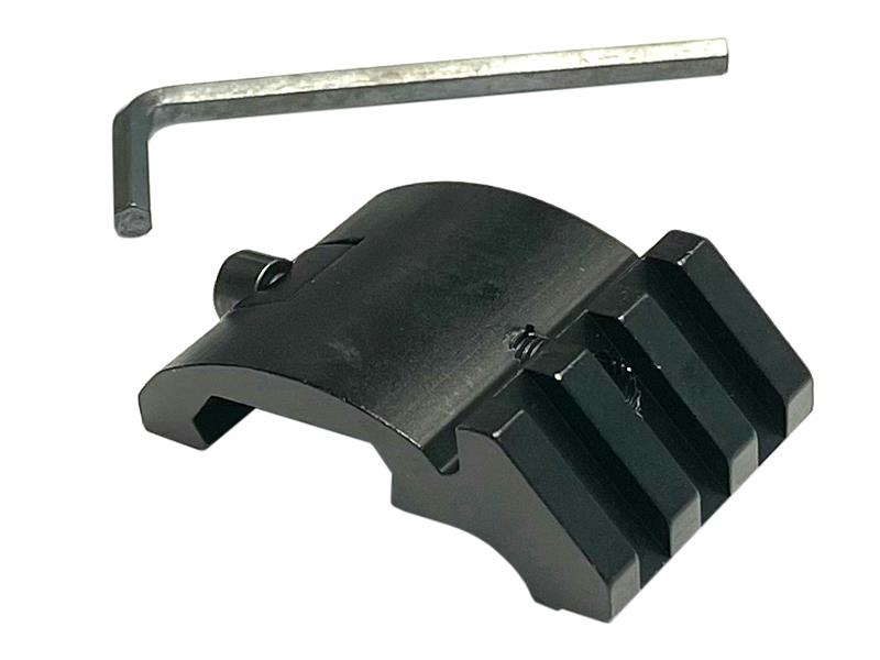 ACM Tactical 45 Degree Offset SIde Rail Mount (Ultra Low Profile - 20mm RIS Rail - Black)
