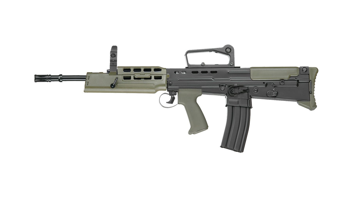 ICS L85A2 SA80 AEG Rifle - Black - GEN.2 FET System/QD Spring (Standard - ICS-85NU)