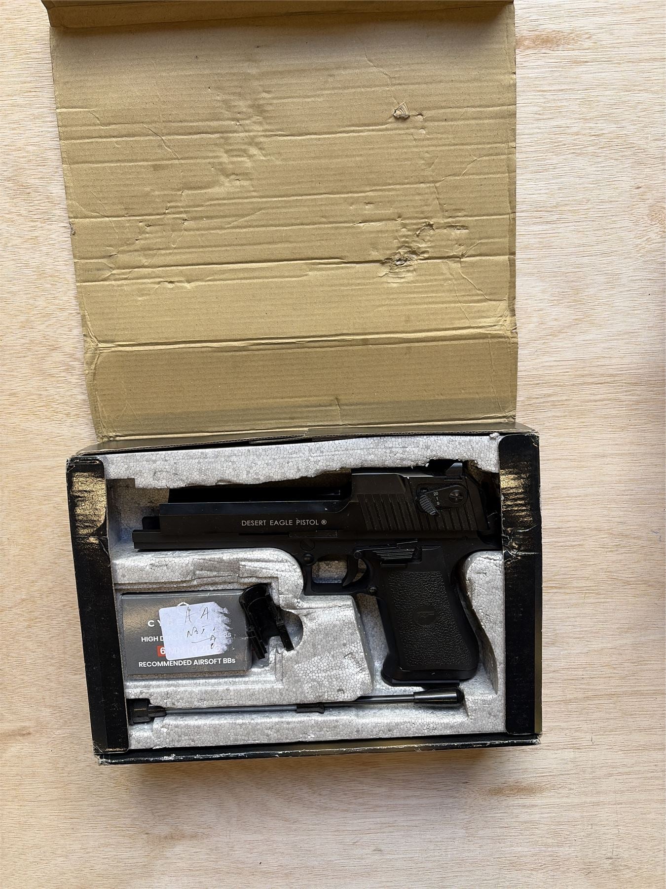[Boneyard] Cybergun Desert Eagle CO2 GBB Pistol - Condition unknown