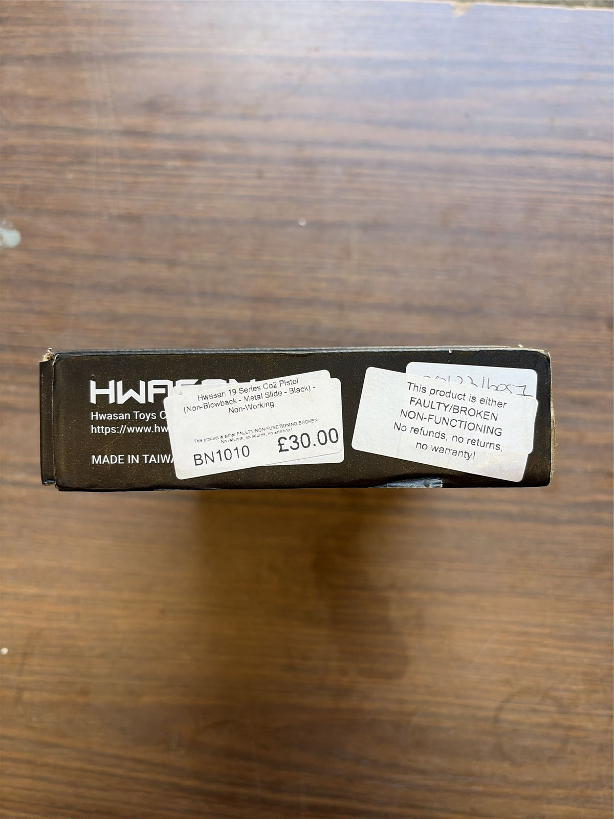 [Boneyard] Hwasan 19 Series Co2 Pistol (Non-Blowback - Metal Slide - Black) - Non-Working