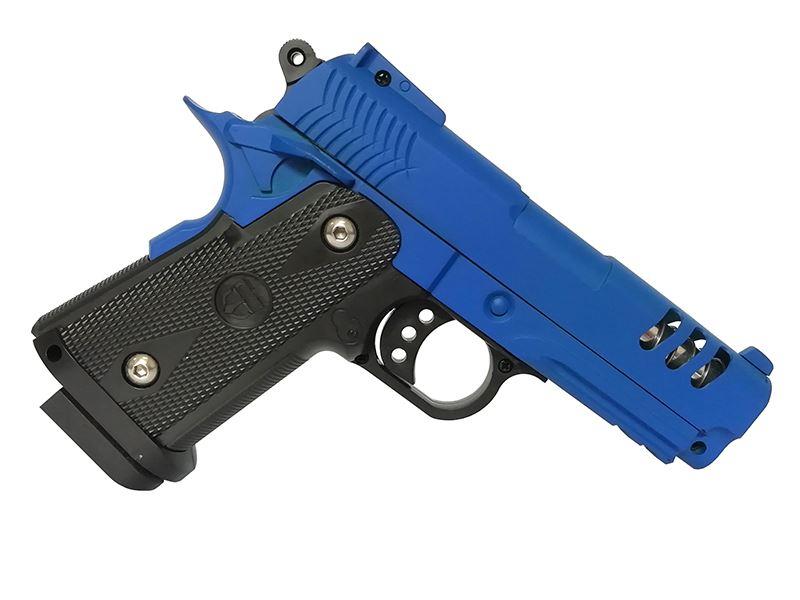 ACM 3.8 Spring Pistol (Full Metal - Blue - V15-BLUE)