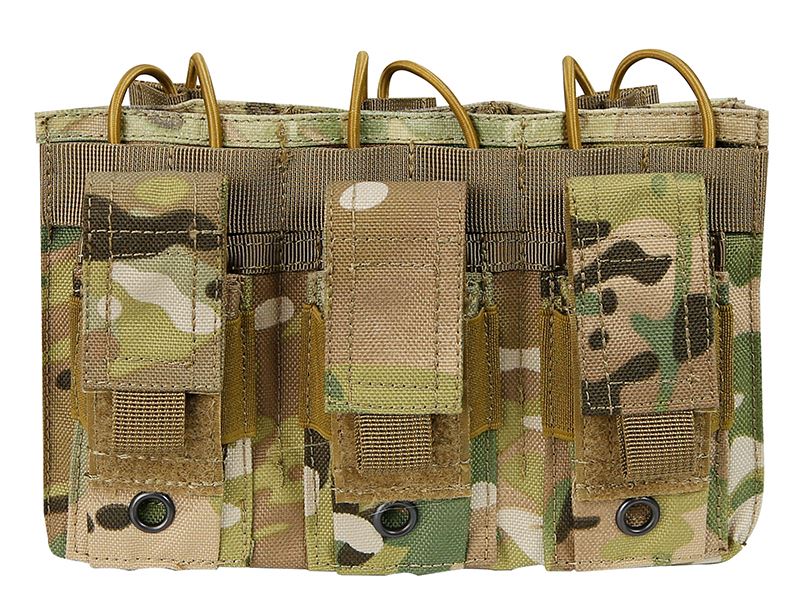 Big Foot Magazine Pouch (Open Top - Triple - Multicam)
