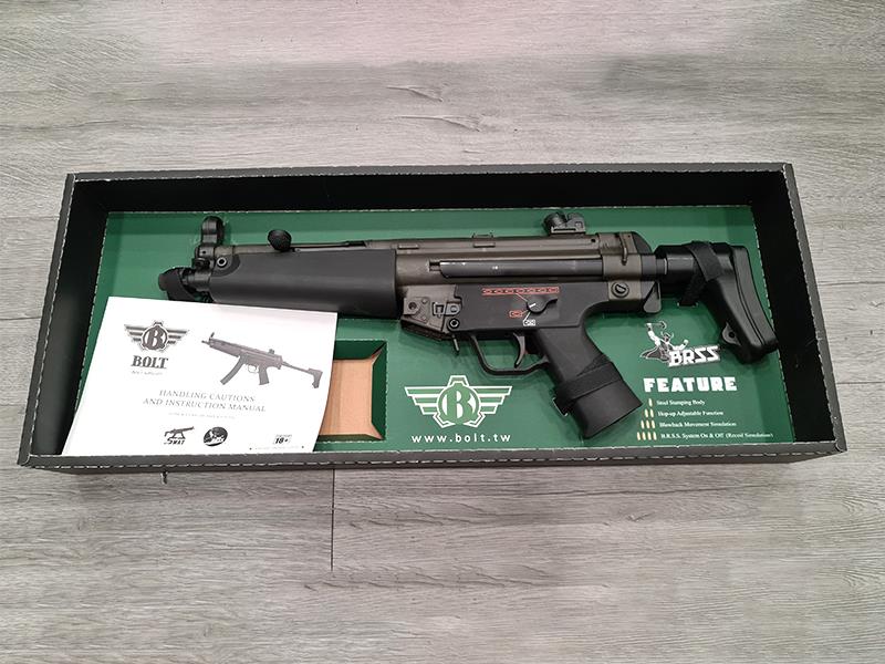 Bolt 5 Swat J (Hard Kick Recoil - Retractable Stock)