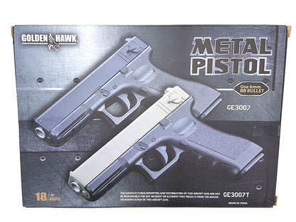 Golden Hawk 17 Series Pistol (1:1 Scale - Full Metal Slide - Blue)