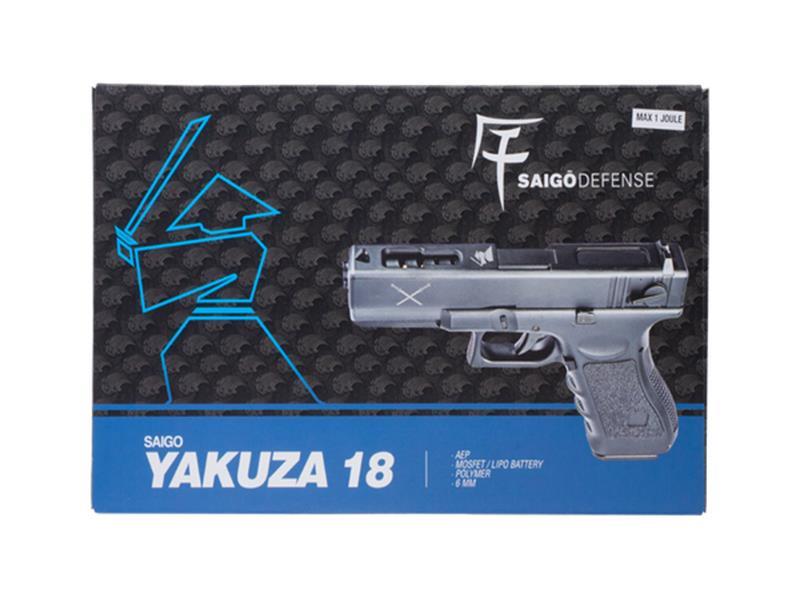 Saigo Yakuza MK2 AEP with Mosfet (with Battery and Charger - Black)