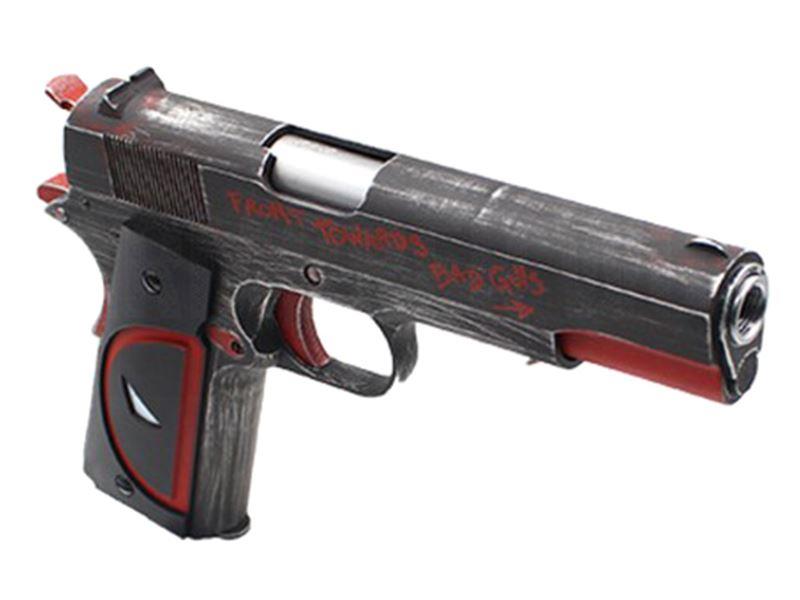 Armorer Works Custom "Molon Labe DP Customl" 1911 Gas Blowback Pistol (Full Metal - AW-NE2201)