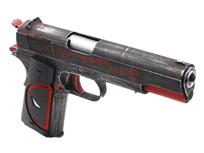 Armorer Works Custom "Molon Labe DP Customl" 1911 Gas Blowback Pistol (Full Metal - AW-NE2201)