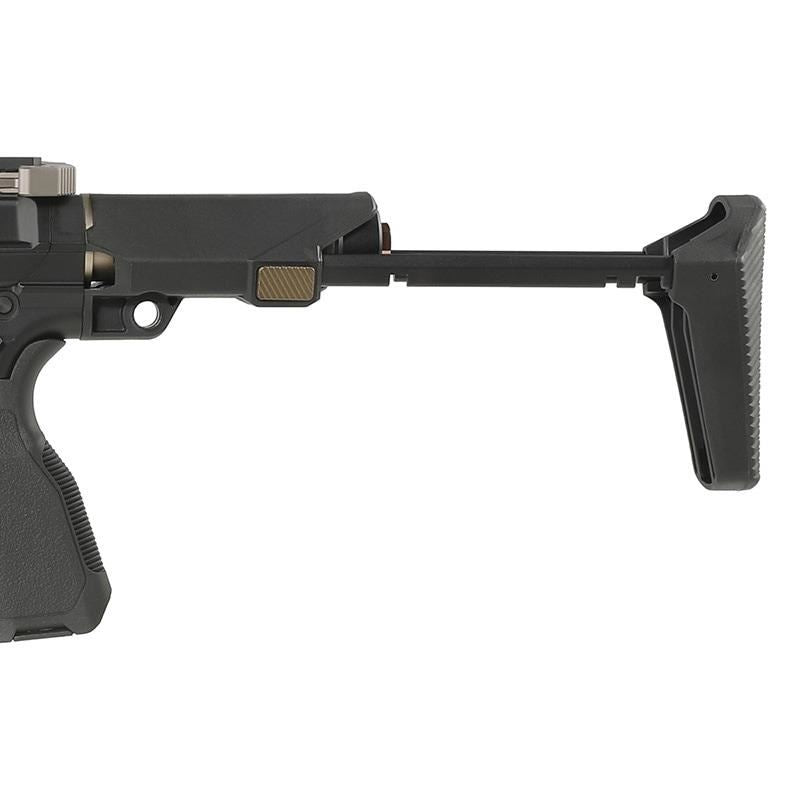 [Pre-Order] Salvo Precision 7.0 Honey Badger SD w/ PDW Stock - Gas Blowback Rifle (MWS System / Steel Bolt - S004B-02 BK)