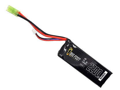 Big Foot Heat Lipo Battery 2200 mAh 7.4c 25c