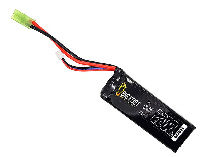 Big Foot Heat Lipo Battery 2200 mAh 7.4c 25c