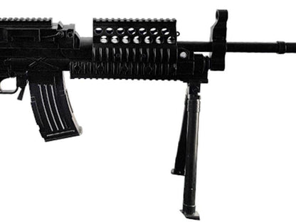 Golden Hawk M249 Rifle with Bipod (95cm Length - Black)