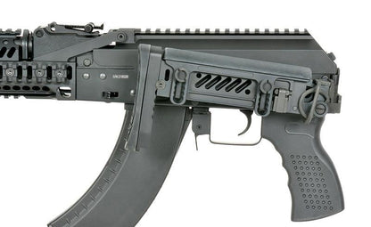 Cyma Platinum AKM Tactical AEG Rifle with Eshooter ETU GEN-2 (Black - CM113)