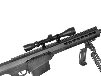 Galaxy - M82A1 Bolt Action Sniper Rifle with Scope and Bipod (Black - G31C)