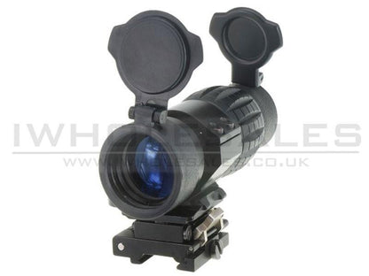 UFC EOTech Style 4X FXD Magnifier with Adjustable QD Mount (Black) (UFC-JA-5338-BK)