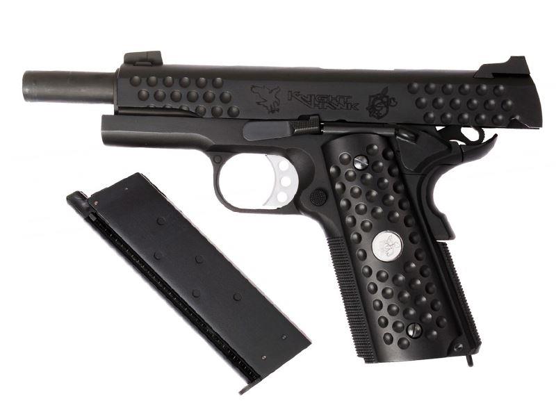 WE Knight Hawk Black 1911 Full Metal GBBP (WE-71028)