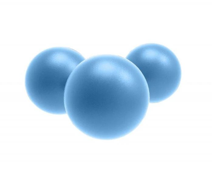 APS 0.50 Blue Rubber Ball x 12