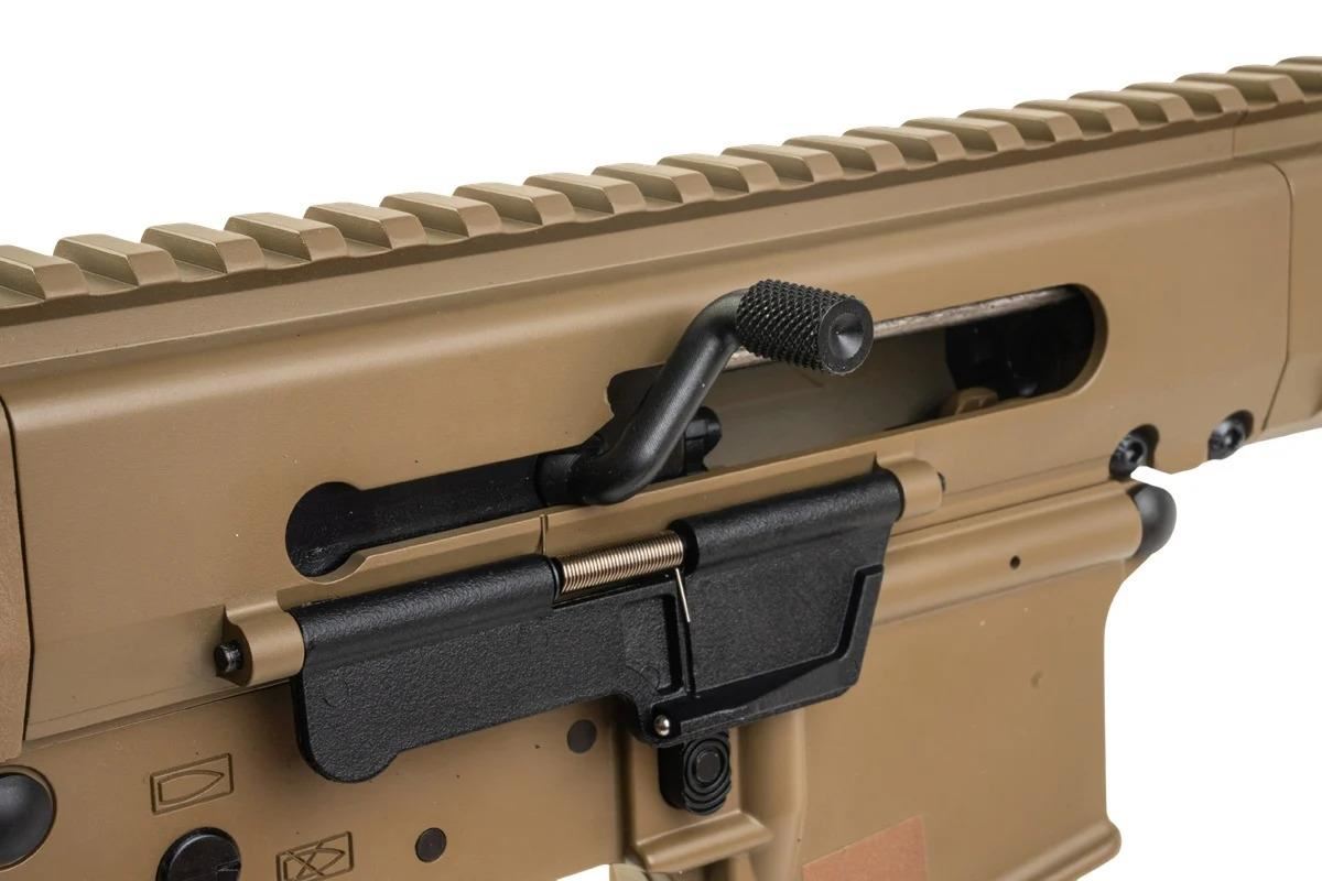 [Pre-Order] Double Eagle 13.9 DWS-180 w/ Folding Stock - Gas Blowback Rifle (MWS System / Steel Bolt - G107C-02 TAN)
