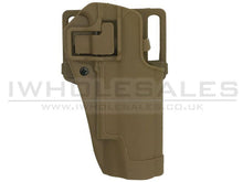 Black 17 Series Belt Holster (Hard - Tan)