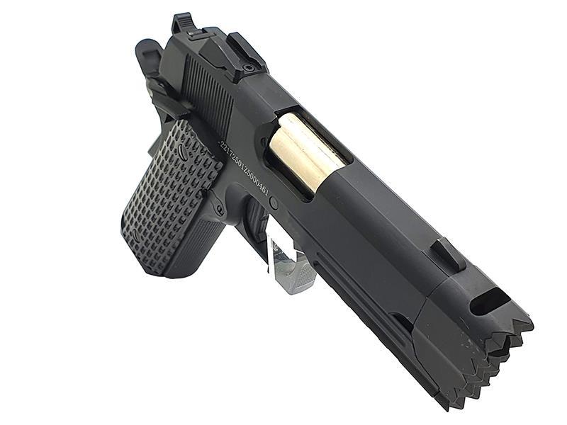 Golden Eagle Strike Warrior 1911 Gas Blowback Pistol (Metal - Black - 3305)