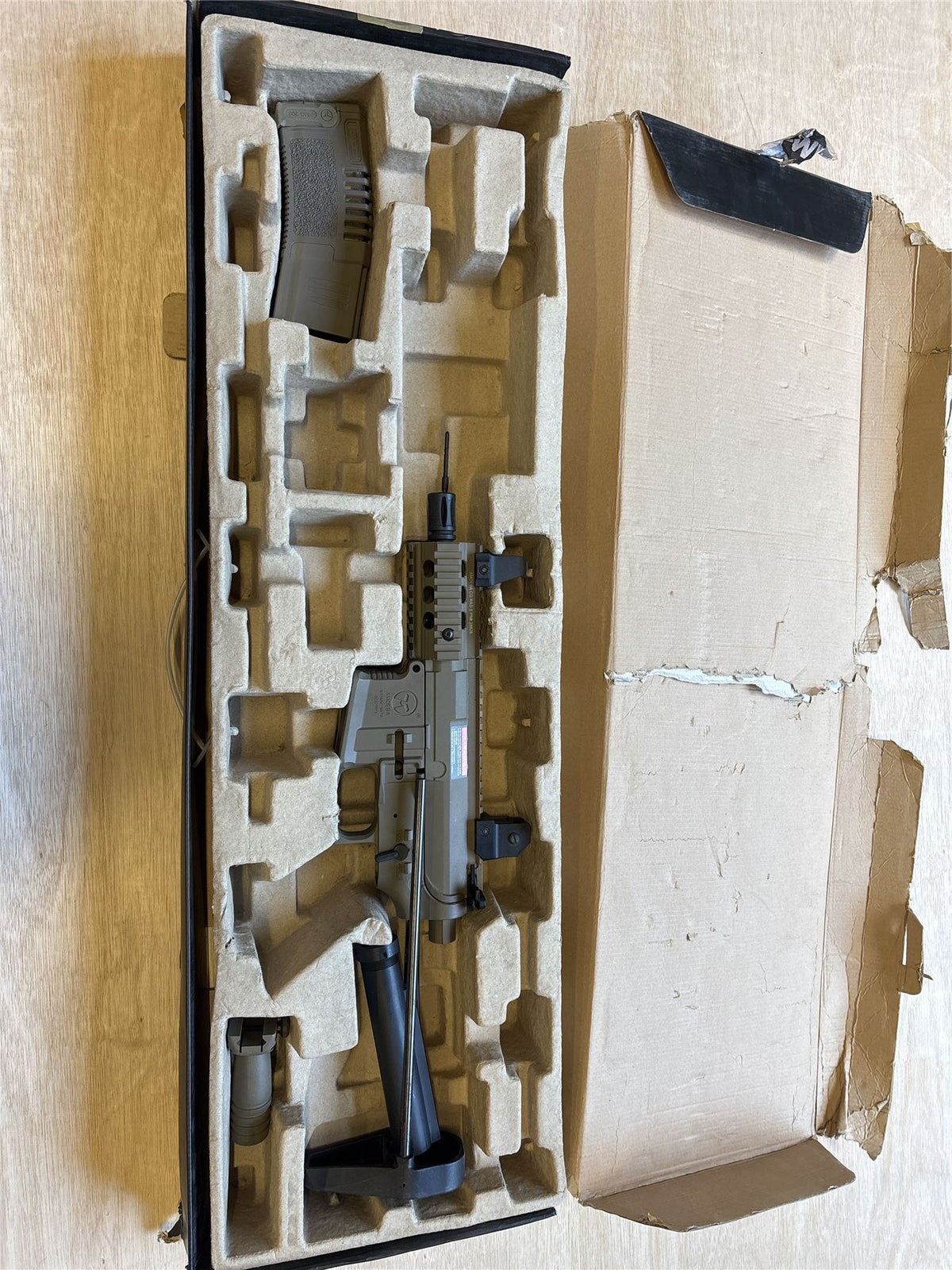 [Boneyard] GHK/EMG TTI G34 JW2 GBB Pistol - Snapped iron sight - brand new - functional