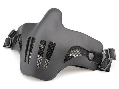 Big Foot V1 Steel with Leather Mud Mask (Black)