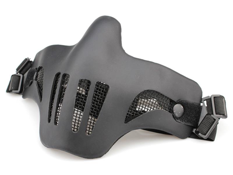 Big Foot V1 Steel with Leather Mud Mask (Black)