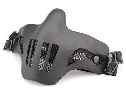 Big Foot V1 Steel with Leather Mud Mask (Black)