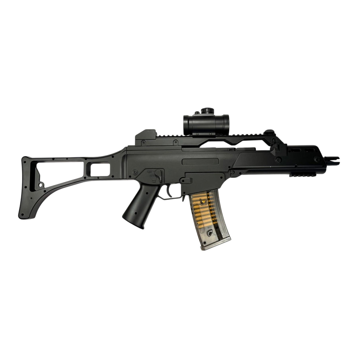 Double Eagle DE36 Spring Powered Airsoft Rifle (Black - M41G-BK)