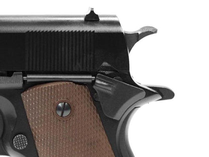 KWA M1911A1 Gas Blowback Pistol (Full Metal - NS2 - Black - 101-00481)