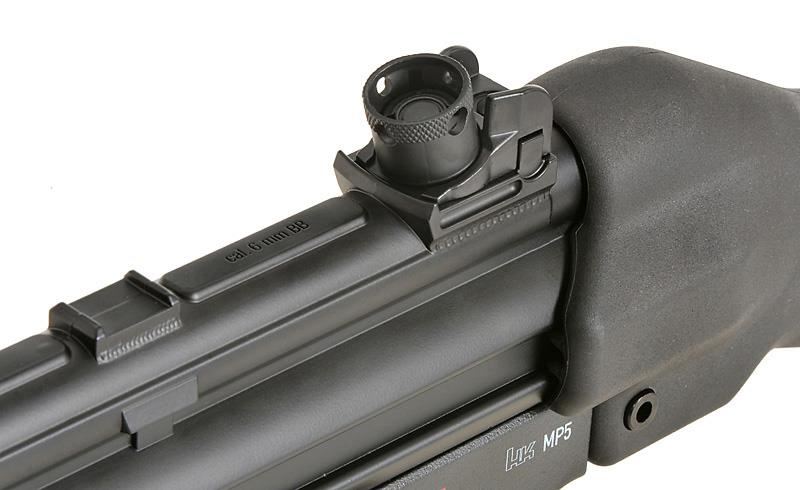 H&K MP5A4 RIS Full Metal AEG with Eshooter ETU GEN-2 (Umarex/Cyma - Black - CM041B)