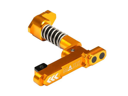 Maxx Model CNC Aluminum Advanced Magazine
 Release (Style B) (Dark Earth)