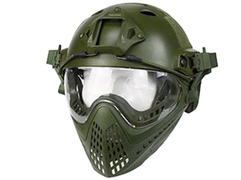 Big Foot WST Piloteer Helmet System II (High Version - PJ Type - Round Hole - L Size - OD)