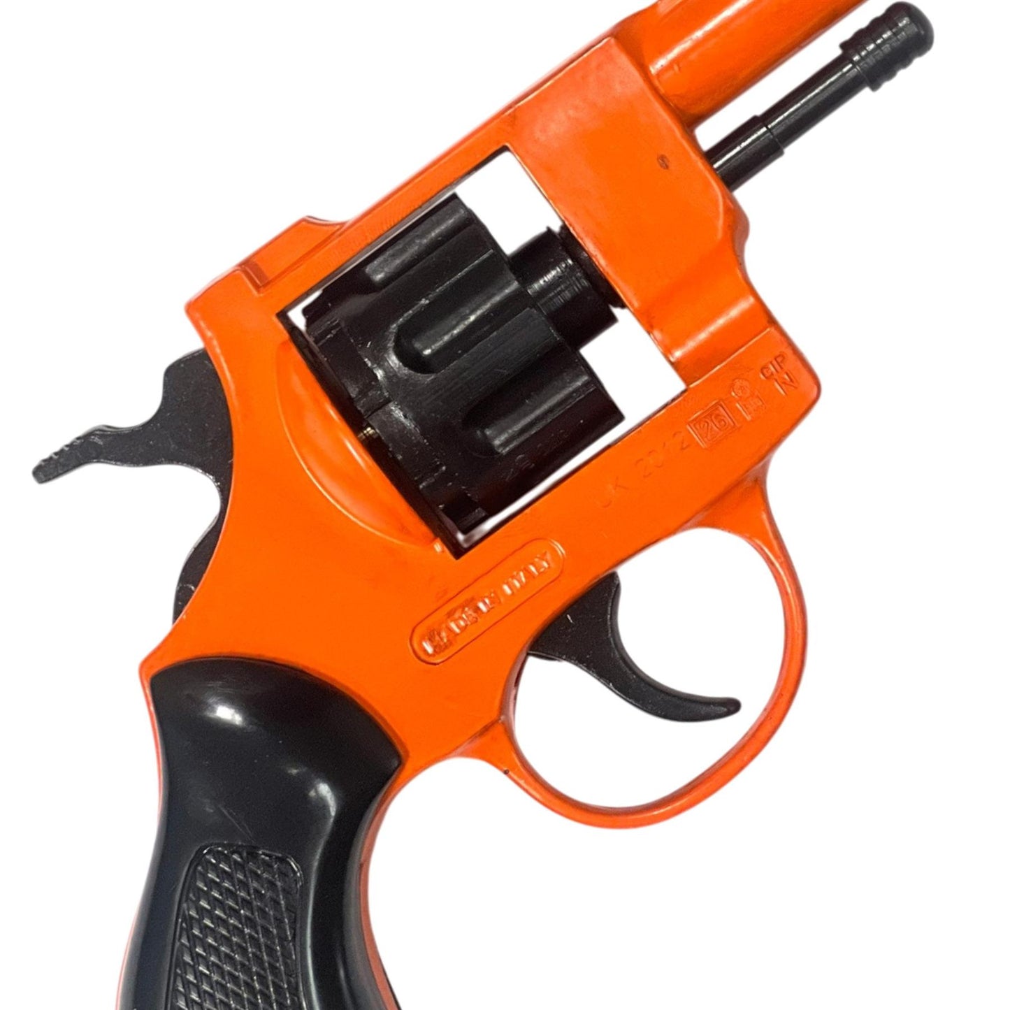 Bruni Olympic 6 .22 / 6mm Blank Revolver Starter Pistol (Orange)