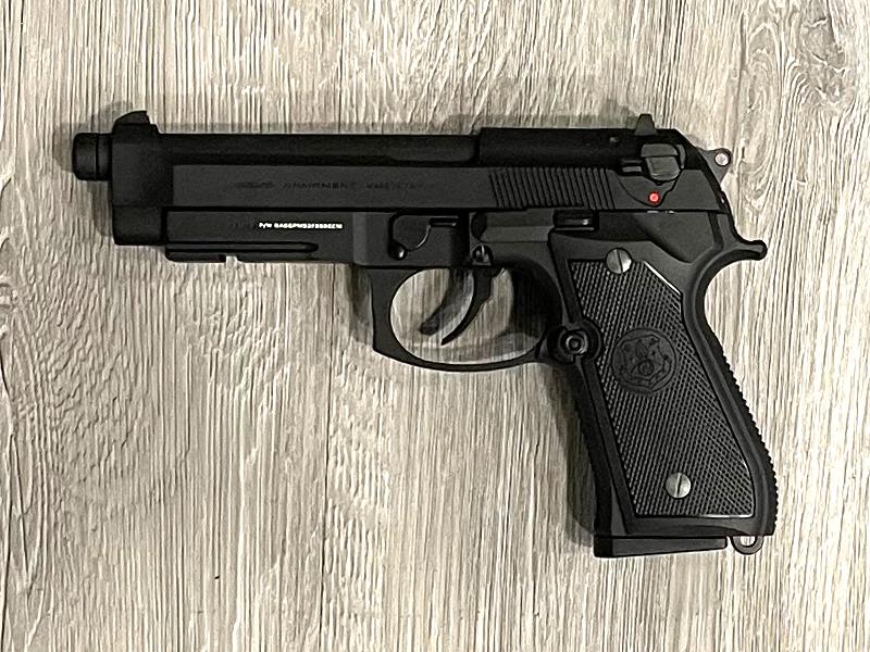 G&G GPM92 GP2 Gas Blowback Pistol (Black - GAS-M92-GP2-BBB-ECM)