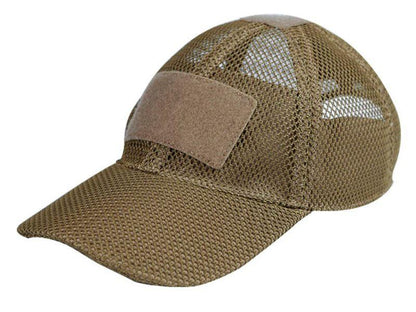 Big Foot Baseball Caps with Mesh (Tan)