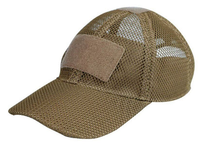 Big Foot Baseball Caps with Mesh (Tan)