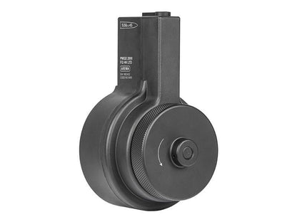 Ares AR Style M4/M16 Drum Winding Magazine (2150 Rounds - Black - MAG-043)