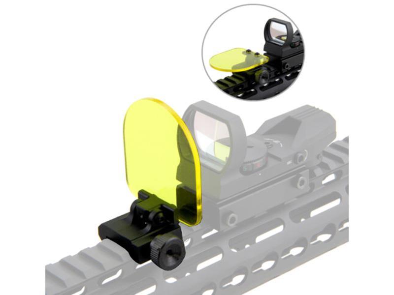 ACM Red Dot Sight/Scope Lens Protector (RIS Rail - Black)