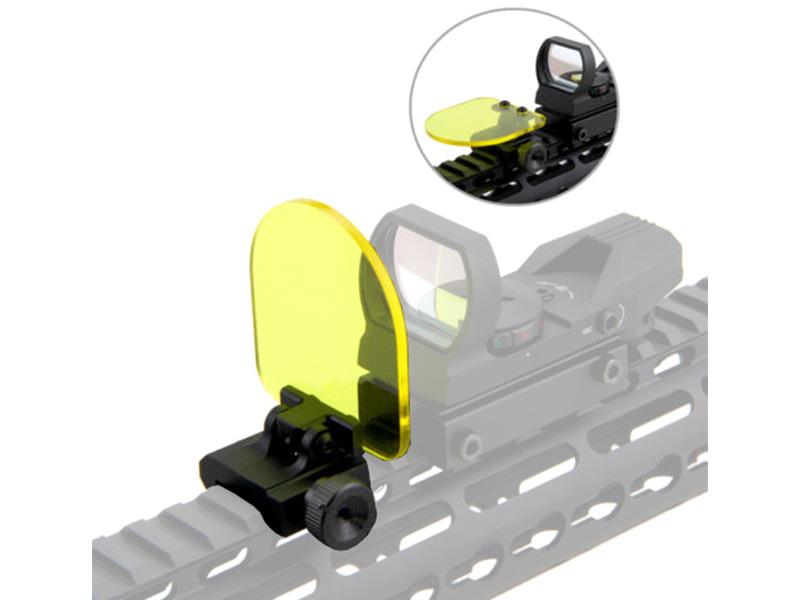 ACM Red Dot Sight/Scope Lens Protector (RIS Rail - Black)