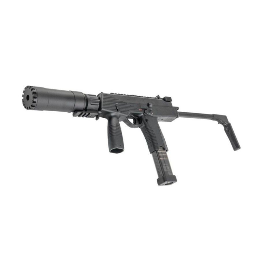 Maruyama MP-IX / MP9 DX Gas Blowback SMG with Silencer