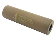 ACM Delta Silencer (Full Metal - 110mm in Length - Plain - Tan)