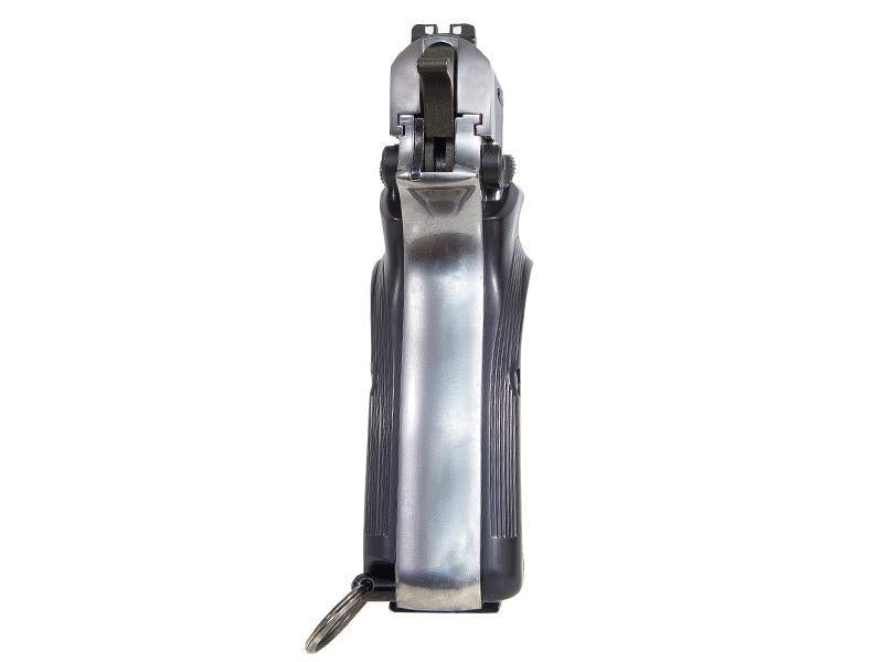 WE Hi-Power Browning MK3 Gas Blowback Pistol (Silver)