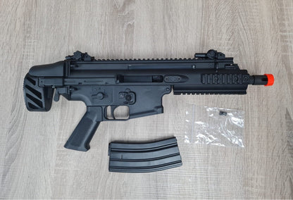 FN Herstal SCAR-SC BRSS AEG Reciol (Bolt - Black - 200828)