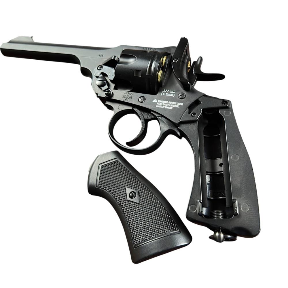 Borner W&S Co2 Revolver (4.5mm/.177 - BB - Black)
