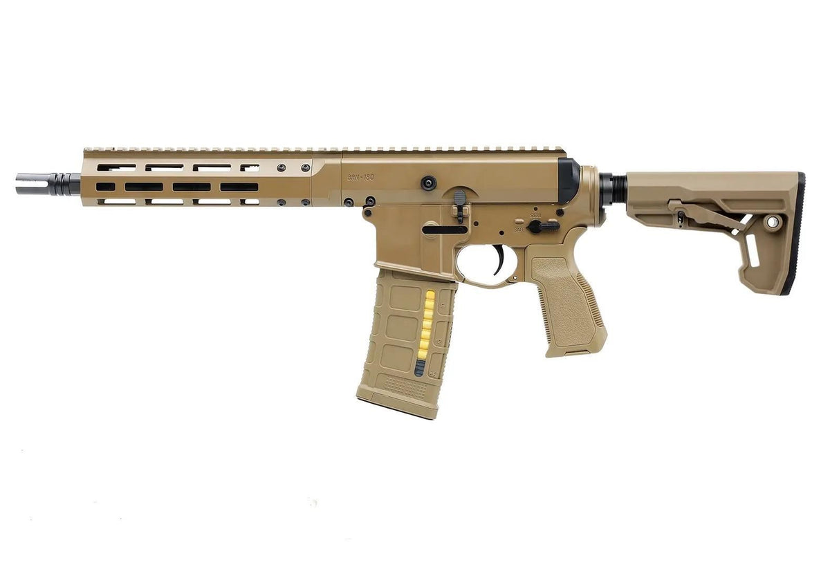 [Pre-Order] Double Eagle 10.5 DWS-180 w/ Buffer Tube - Gas Blowback Rifle (MWS System / Steel Bolt - G107B-02 TAN)