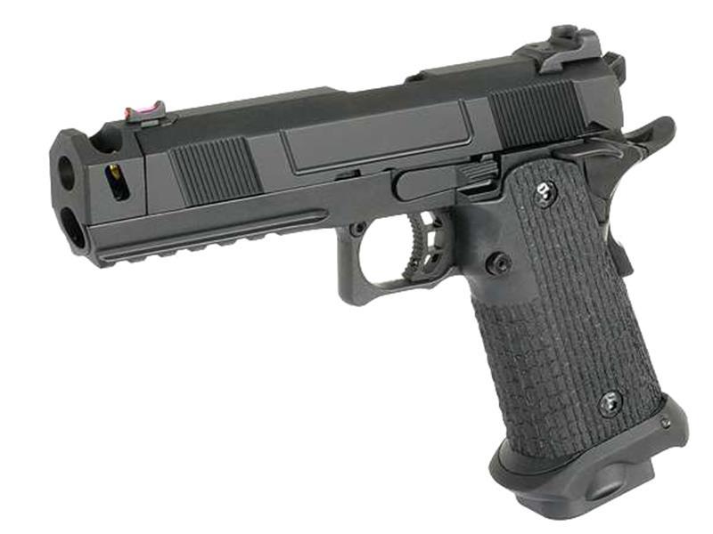 Army Custom 5.1 Hi-Capa with Costa Compensator (Full Metal - Black - R501)